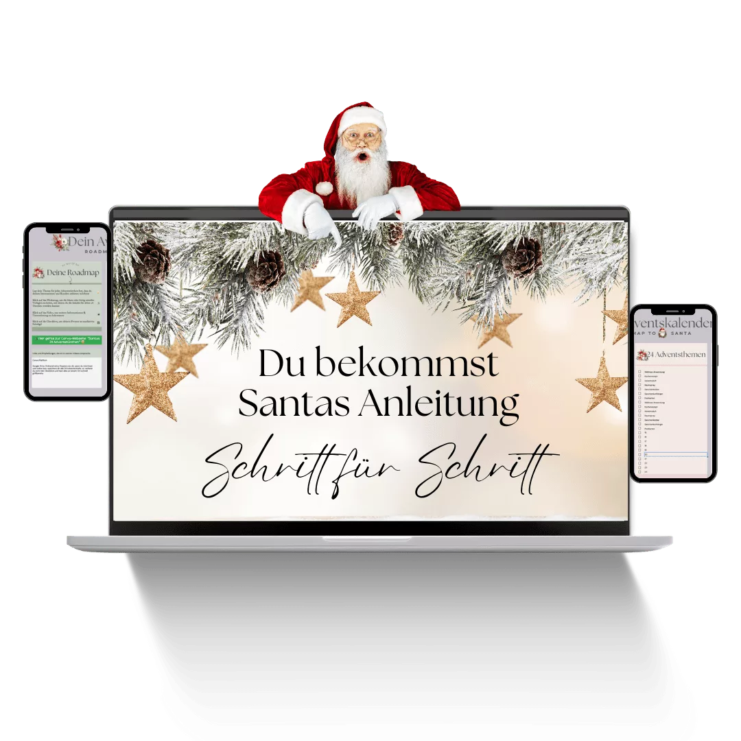 santas chritt für schritt