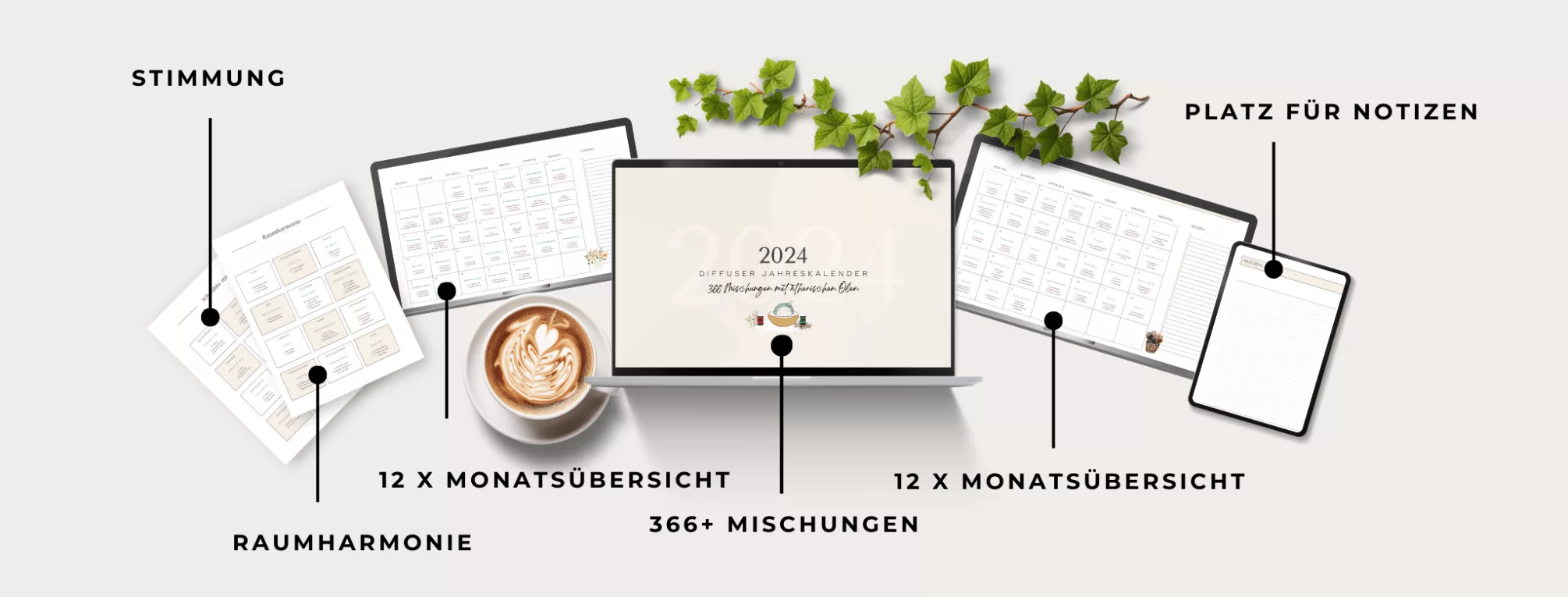 diffuser kalender 2024 young living